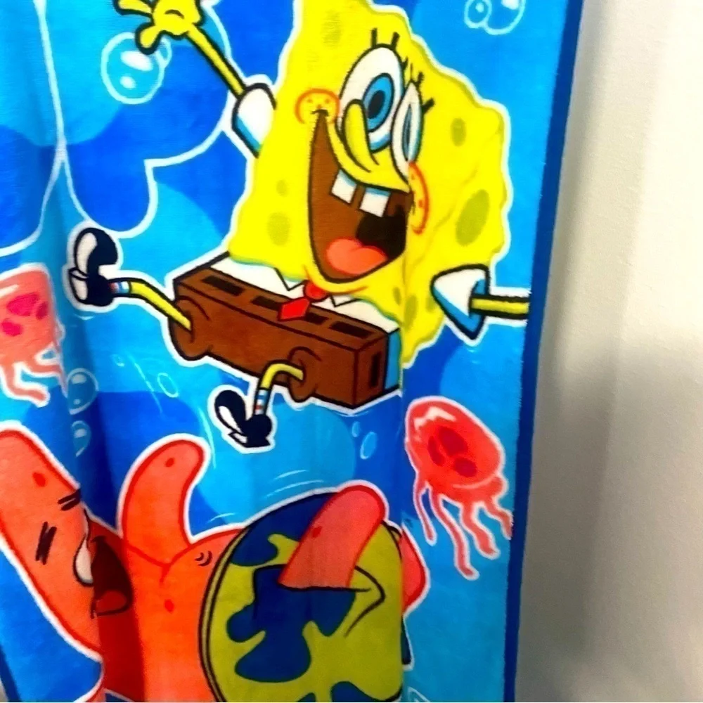 Spongebob Squarepants Nickelodeon Soft Fleece Throw Blanket 42